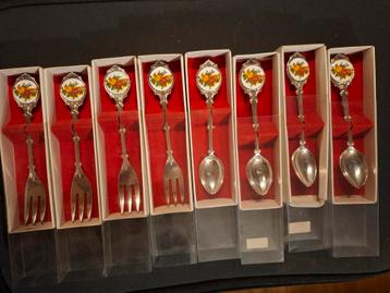 Royal Albert lepeltjes en vorkjes old country roses beschikbaar voor biedingen