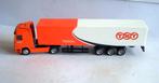 Mooi model Mercedes TNT truck met aanhanger. Diecast. L 27cm, Ophalen of Verzenden, Zo goed als nieuw, Bus of Vrachtwagen, Overige merken
