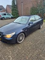 BMW 5-Serie 2.2 I 520 AUT 2004 Blauw, Auto's, Blauw, Overige kleuren, Particulier, 170 pk