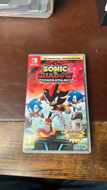 Sonic Shadow Generations voor Nintendo Switch beschikbaar voor biedingen