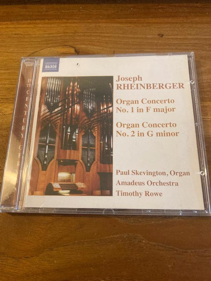 Joseph Rheinberger - Organ Concerto No. 1 in F-Major / Organ, Cd's en Dvd's, Cd's | Klassiek, Zo goed als nieuw, Overige typen