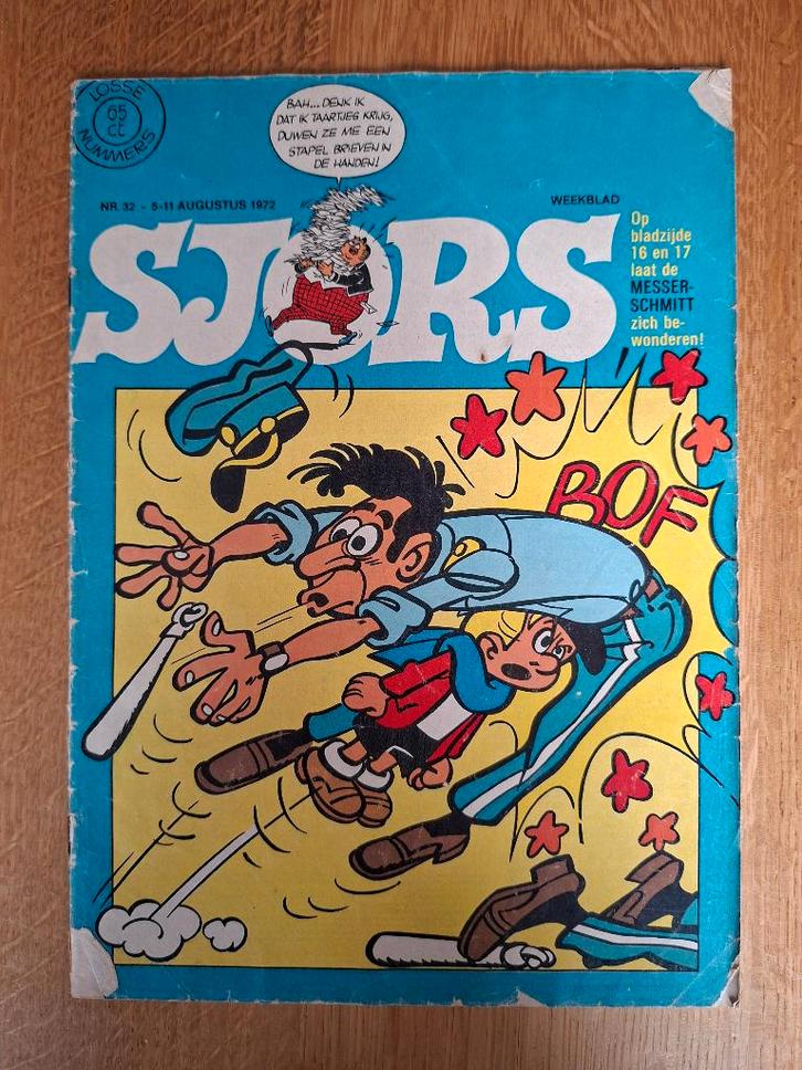 Tijdschrift Sjors, Boeken, Stripboeken, Gelezen, Meerdere stripboeken, Ophalen