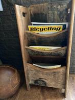 Oude Teakhouten Lectuurbak, Huis en Inrichting, Ophalen, Zo goed als nieuw