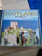 Scotland The Brave CD - Scottish National Pipe Band, Ophalen of Verzenden, Zo goed als nieuw, Europees
