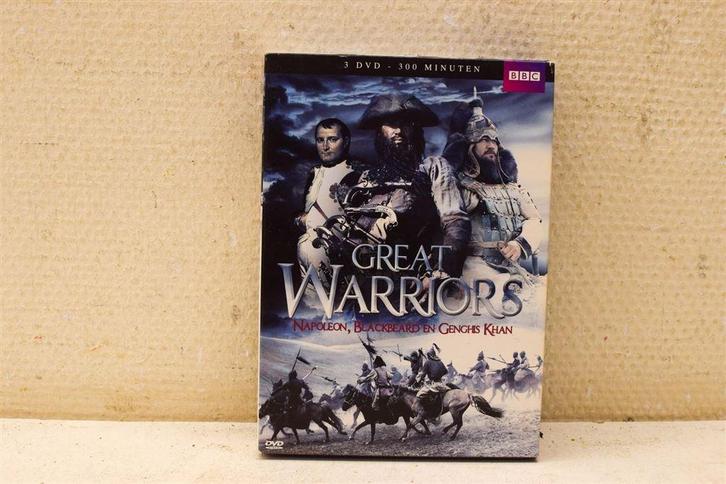 3 DVD box Great Warriors 48453, Cd's en Dvd's, Cd's | Overige Cd's, Gebruikt, Ophalen of Verzenden