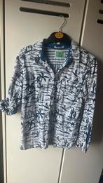Blouse wit/ blauw maat 140 Scotch & Soda Shrunk, Ophalen of Verzenden, Zo goed als nieuw, Jongen, Overhemd of Blouse
