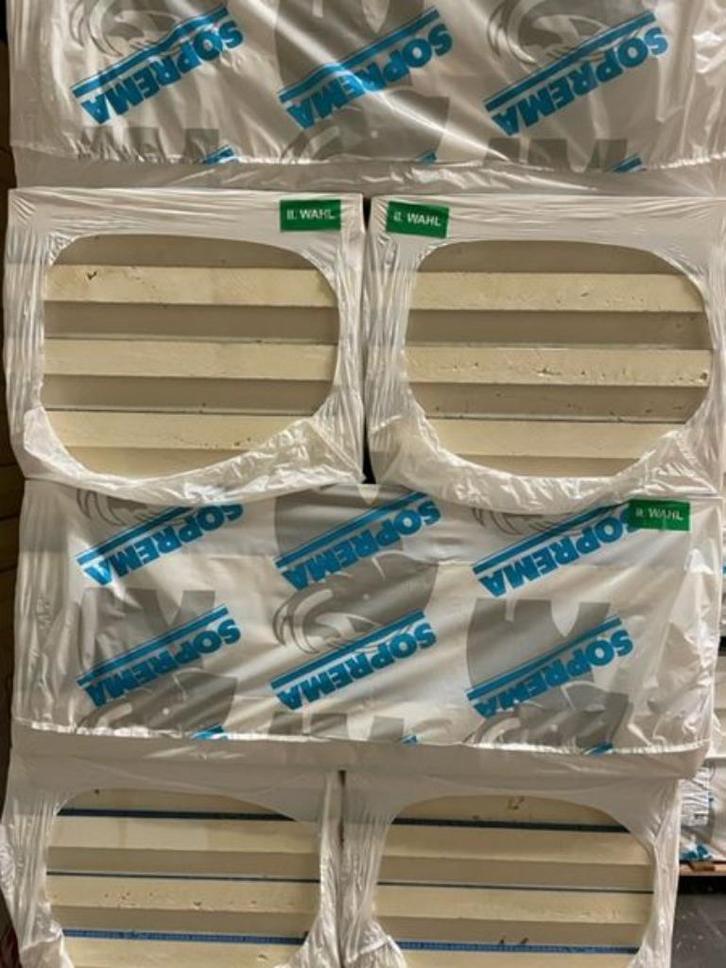 PIR isolatie 120mm 1,20 x 0,60m spouwmuur of platdakisolatie, Doe-het-zelf en Verbouw, Isolatie en Afdichting, Nieuw, Vloerisolatie