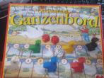 Oudhollands Ganzenbord + HOUTEN GANZEN, Een of twee spelers, Ophalen of Verzenden, Zo goed als nieuw, JUMBO