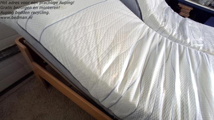 2 Bijzonder mooie Auping 3000 bedden! Gratis bez. en mont!, Huis en Inrichting, Slaapkamer | Bedden, Zo goed als nieuw, Tweepersoons