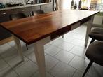 Teak houten eettafel, Huis en Inrichting, Tafels | Eettafels, 50 tot 100 cm, 150 tot 200 cm, Rechthoekig, Zo goed als nieuw