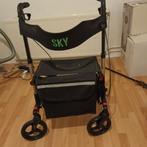 Rollator zwart/rozegoud kleurig., Ophalen, Zo goed als nieuw