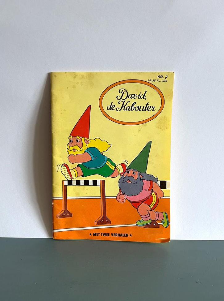 Schattig vintage stripboekje David, de Kabouter nummer 7, Boeken, Kinderboeken | Kleuters, Gelezen, Fictie algemeen, Ophalen of Verzenden