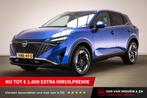 Nissan Qashqai 1.3 MHEV Xtronic N-Connecta | COLD PACK | STU, Auto's, Nissan, Stof, 4 cilinders, Met garantie (alle), Blauw