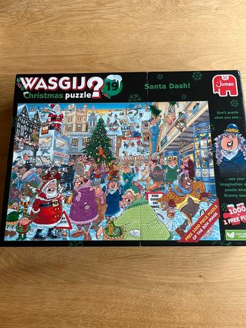 Wasgij Christmas Puzzel 19 - Santa Dash! beschikbaar voor biedingen