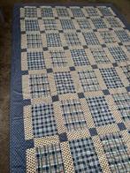 Vintage Ikea sprei woondeken 280 x 190 blauw tinten, Huis en Inrichting, Overige typen, Ophalen of Verzenden, Zo goed als nieuw