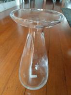 Handgemaakte glazen vaas 30 cm, Minder dan 50 cm, Glas, Zo goed als nieuw, Ophalen