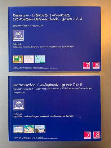 Citotoets, Entreetoets, LVS Rekenen Gr. 7 & 8 beschikbaar voor biedingen