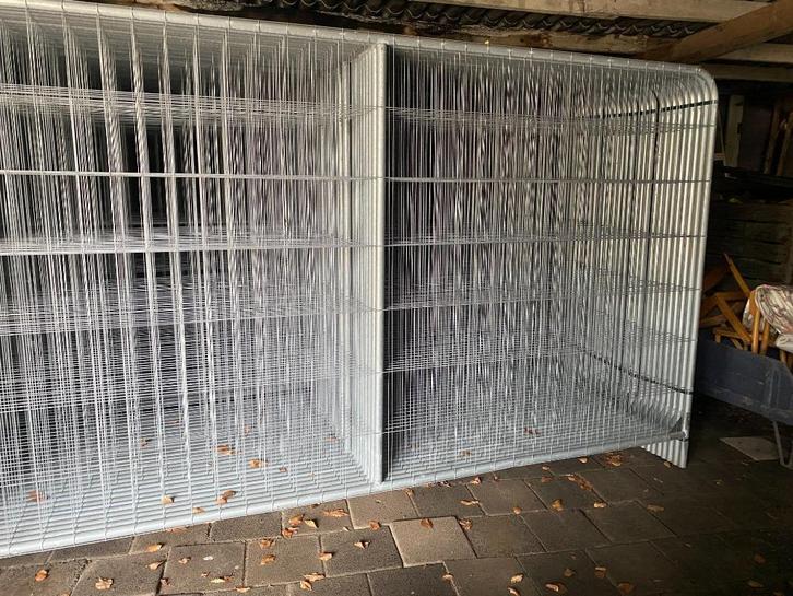 bouwhekken gaashekken afrasterhekken beveiligingshekken, Doe-het-zelf en Verbouw, Metalen, Nieuw, IJzer, Ophalen