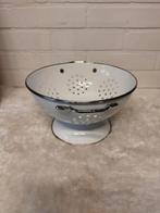 Vergiet, wit emaille, Antiek en Kunst, Ophalen of Verzenden