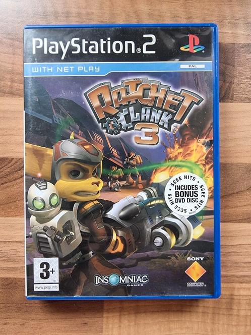 Ratchet & Clank 3, Spelcomputers en Games, Games | Sony PlayStation 2, Zo goed als nieuw, Avontuur en Actie, 1 speler, Vanaf 3 jaar