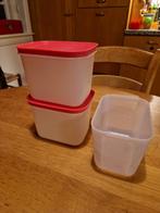 TUPPERWARE DIEPVRIESDOZEN 3x, Huis en Inrichting, Keuken | Tupperware, Ophalen of Verzenden, Zo goed als nieuw, Overige typen