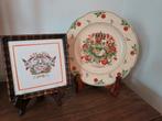 Wandbord en tegeltje geboorte Prinses Beatrix, Onbekend, Ophalen of Verzenden, Onbekend, Onbekend