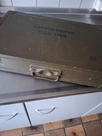 Oude houten opberg koffer kist  50x30x10 cm, Minder dan 50 cm, 50 tot 100 cm, Ophalen of Verzenden, Zo goed als nieuw