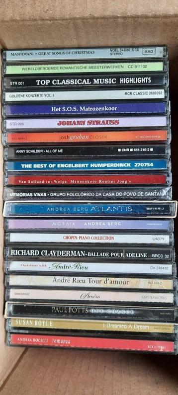 diverse klassieke cd`s in doos beschikbaar voor biedingen
