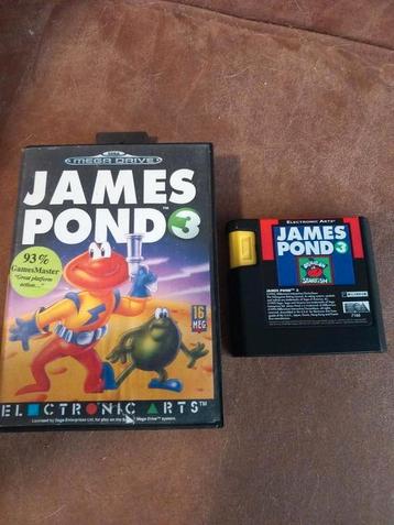 James pond 3 - sega megadrive - mist boekje beschikbaar voor biedingen