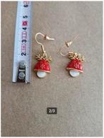 Paddenstoelen oorbellen hh, Sieraden, Tassen en Uiterlijk, Oorbellen, Overige materialen, Hangers, Onbekend, Nieuw
