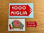 Stickers Mille Miglia 1000 Miglia, Verzamelen, Nieuw, Ophalen of Verzenden