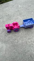 Roze duplo tractor, Ophalen of Verzenden, Zo goed als nieuw