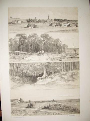 010/ Groesbeek en St.Jansberg Foto Litho 1887 beschikbaar voor biedingen