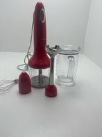 SMEG Staafmixer rood met gebruiksporen, niet nieuw, Witgoed en Apparatuur, Blenders, Info@mystore.nl, Bruggestraat 18, Zo goed als nieuw