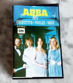 !! ZELDZAAM !! Abba - Chiquitita Voulez-Vous CASSETTEBANDJE, Cd's en Dvd's, Cassettebandjes, Gebruikt, 1 bandje, Ophalen of Verzenden