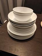 Ikea servies wit, Huis en Inrichting, Ophalen, Zo goed als nieuw, Bord(en), Effen