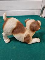 beeld jack russel polstone kunststof, Ophalen of Verzenden