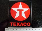 sticker texaco logo, Verzenden, Zo goed als nieuw, Bedrijf of Vereniging