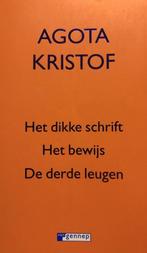 Agota Kristof-Het dikke schrift/Het bewijs/De derde leugen, Ophalen of Verzenden, Zo goed als nieuw, Nederland, Agota Kristof