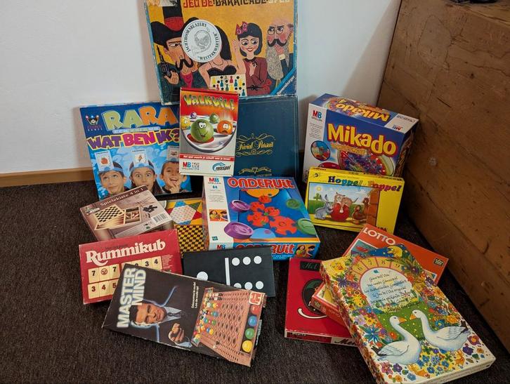 Sint Kerst spelletjes, Hobby en Vrije tijd, Gezelschapsspellen | Bordspellen, Gebruikt, Een of twee spelers, Drie of vier spelers