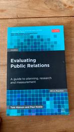 Evaluating Public Relations, Tom Watson Paul Noble, Nieuw, Tom Watson and Paul Noble, Ophalen of Verzenden, WO