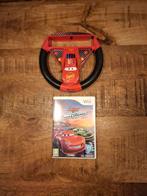 Nintendo wii Disney pixar Cars met origineel cars stuurtje., Racen en Vliegen, Ophalen of Verzenden, Zo goed als nieuw, 3 spelers of meer