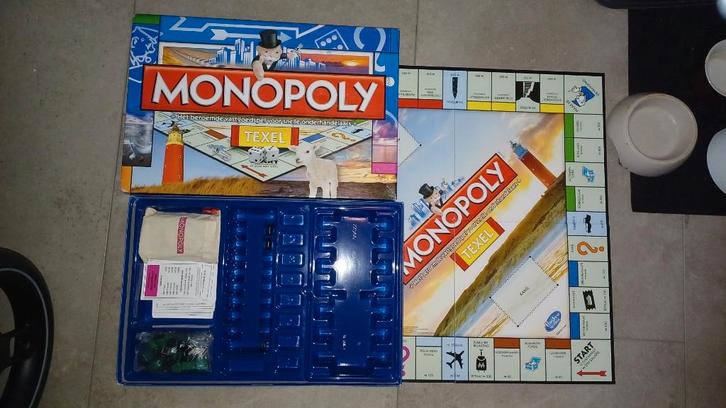 bordspel nieuw Monopoly Texel Monopolie gelimiteerd, Hobby en Vrije tijd, Gezelschapsspellen | Bordspellen, Nieuw, Een of twee spelers