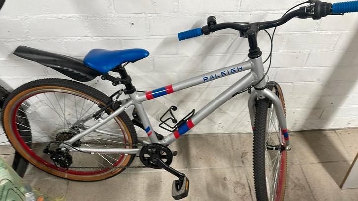 Raleigh mountainbike kids, Fietsen en Brommers, Fietsen | Jongens, Zo goed als nieuw, 20 inch, Ophalen