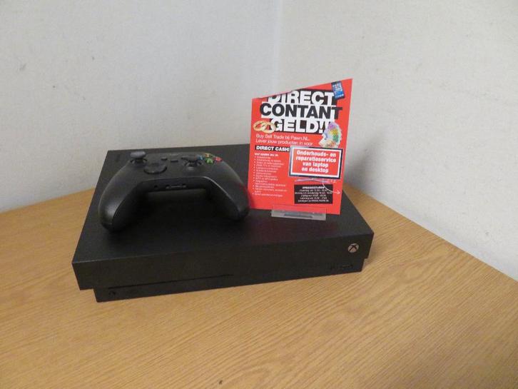 Xbox One X 1TB | Pawn Eindhoven, Spelcomputers en Games, Spelcomputers | Xbox One, Gebruikt, Xbox One X, 1 TB, Met 1 controller