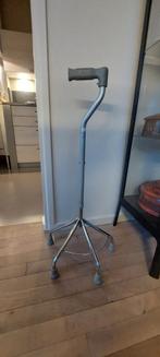 Premis vierpoot wandelstok met zwanenhals, Diversen, Wandelstokken, Ophalen of Verzenden