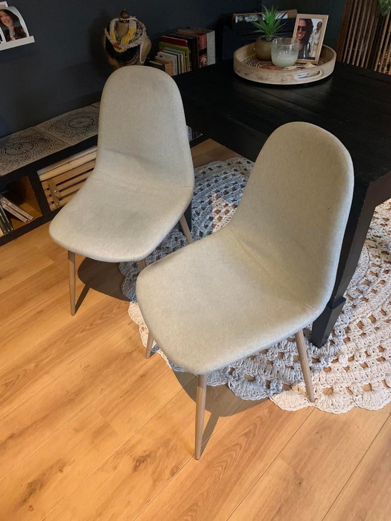Stoffen kamerstoelen prijs verlaagd, Gebruikt, Twee, Overige kleuren, Ophalen of Verzenden