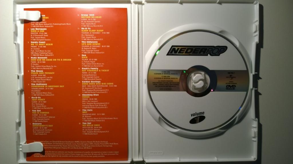 Nederpop Volume 1 (DVD), Alle leeftijden, Ophalen of Verzenden, Zo goed als nieuw, Muziek en Concerten