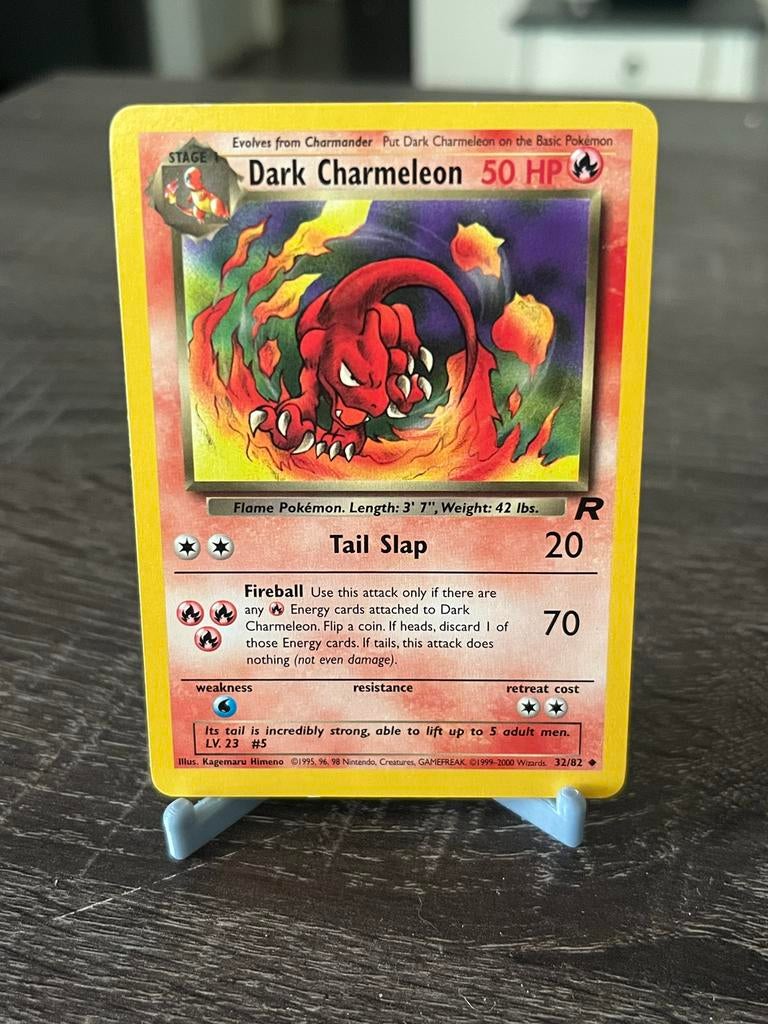 Dark Charmeleon (32/82) Team Rocket - Good, Ophalen of Verzenden, Gebruikt, Losse kaart