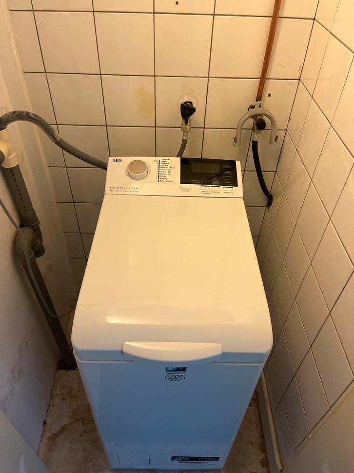 Ruilen; Bovenlader wasmachine AEG Lavamat, Witgoed en Apparatuur, Wasmachines, Gebruikt, Bovenlader, 6 tot 8 kg, 85 tot 90 cm